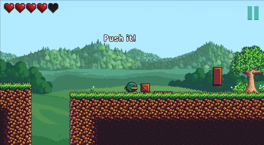 MyraFall Screenshot - Push puzzle